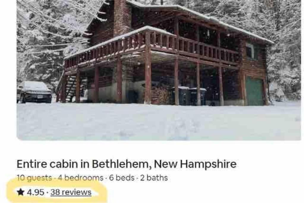 Family-Focused & Pet-Friendly Log Cabin With 4Br 2Ba Sleeps 10 Bethlehem Buitenkant foto