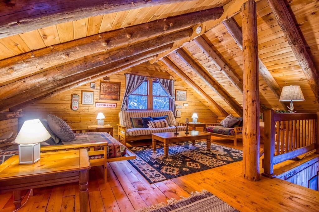 Family-Focused & Pet-Friendly Log Cabin With 4Br 2Ba Sleeps 10 Bethlehem Buitenkant foto